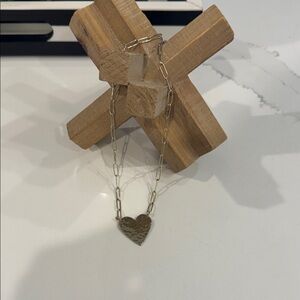 Elegant Gold Heart Necklace